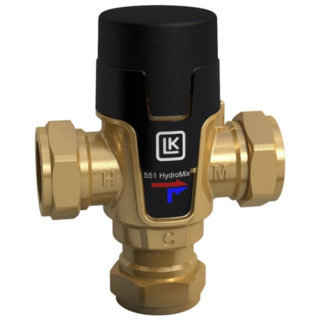 LK HydroMix 551 - puserrusliittimillä